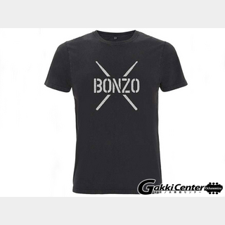 Promuco John Bonham T-Shirt BONZO STENCIL - Black(Lサイズ)