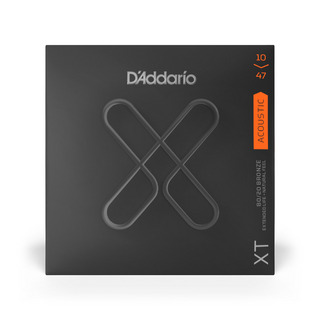 D'Addario XTABR1047 80/20ブロンズ コーティング弦 10-47 エクストラライト
