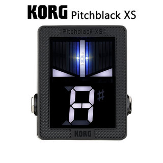 KORGPB-XS ペダルチューナー 【高性能バッファーULTRA BUFFER搭載】Pitchblack XS
