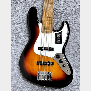 Fender Player Jazz Bass Ⅴ 3-Color Sunburst / Pau Ferro【5弦】
