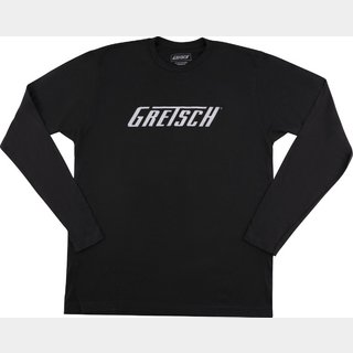 Gretsch Long Sleeve Logo T-Shirt Black XL Tシャツ【横浜店】