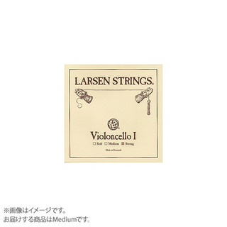 LARSEN sc333112 チェロ弦 ORIGINAL オリジナル A弦 Medium 【バラ弦1本】