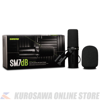 Shure SM7 dB (プリアンプ内蔵ダイナミックマイク)(ご予約受付中)