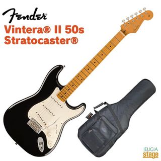 Fender Vintera II '50s Stratocaster, Maple Fingerboard, Black 