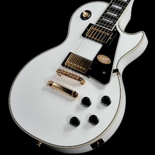 EpiphoneInspired by Gibson Custom Les Paul Custom Alpine White(重量:4.11kg)【渋谷店】