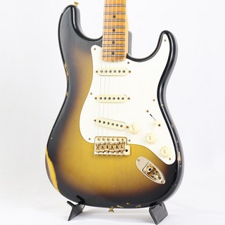 Fender Custom Shop 2023 Spring Event Limited Edition 1957 Stratocaster Relic Faded/Aged 2-Color Sunburst with Gold H...