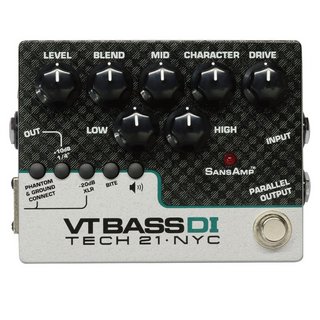 TECH21ベース用DI・プリアンプ SansAmp VT Bass DI