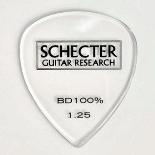 SCHECTER SPT-EZ10 (TEARDROP/1.25mm)[100％土に還るギターピック] ×3枚セット
