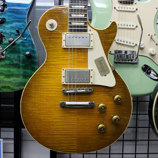 Gibson Custom Shop Historic Collection 1959 Les Paul Standard Reissue Aged 2013年製です。