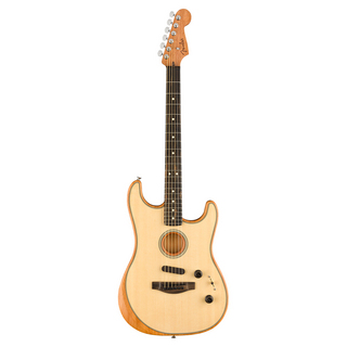Fenderフェンダー American Acoustasonic Stratocaster Natural エレクトリックアコースティックギター