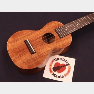 tkitki ukuleleECO-S Koa-E Solid Curly Koa with Ebony Bridge & Fretboard Ukuelle #5265