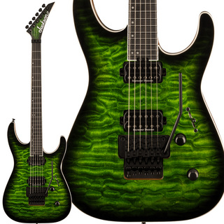 Jackson Pro Plus Series Dinky DKAQ Emerald Green エレキギター