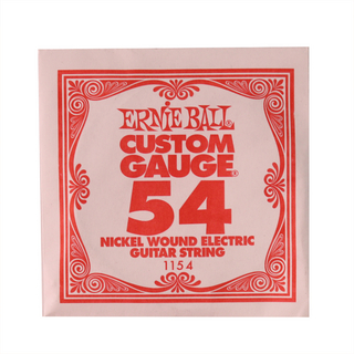 ERNIE BALL アーニーボール 1154 .054 NICKEL WOUND ELECTRIC GUITAR STRING SINGLE エレキギター用バラ弦