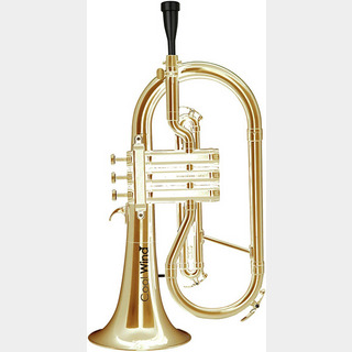 Cool WindFH-200 ゴールド フリューゲルホルン プラスチック管楽器FH200 プラ管
