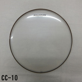 AQUARIAN アクエリアン ドラムヘッド(クリアヘッド)タムタム用CC-10(CC10)10インチ