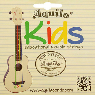 Aquila138U Kids Series ソプラノ コンサート テナー共用 レギュラー AQ-KIDSウクレレ弦