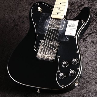 Fender Made in Japan Traditional 70s Telecaster Custom Maple Fingerboard Black フェンダー【御茶ノ水本店】