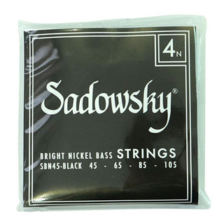 SadowskySBN45 Black ブラックラベル ニッケル ベース弦