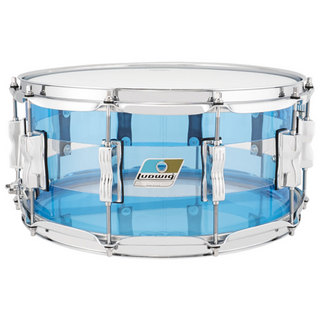 LudwigVISTALITE Limited Edition Patterns【Pattern A  Blue/Clear/Blue】LS903VXXE9 スネアドラム 14"×6.5"