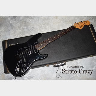 Fender'76 Stratocaster Black  /Rose  neck