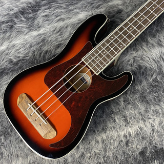Fender Fullerton Precision Bass Uke Tortoiseshell Pickguard 3 Color Sunburst