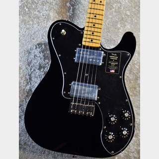 Fender American Vintage II 1975 Telecaster Deluxe Black #V14548【3.56kg】【旧定価のお買い得品】