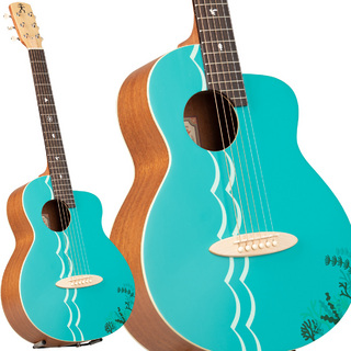 aNueNue MTK Morelos Blue ミニギター キッズギター デザインステッカー付き モレロスブルー