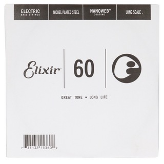 Elixirエリクサー 15360/060弦 エレキベース用 バラ弦