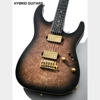 T's GuitarsDST-24 Custom Natural to Black Burst 2020