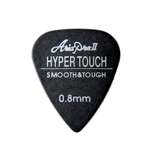 Aria Pro IIHYPER TOUCH Tear Drop 0.8mm BK×50枚 ギターピック