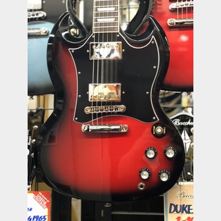 Gibson Modern Collection SG Standard Cardinal Red Burst #225430018【3.01kg】【1F】