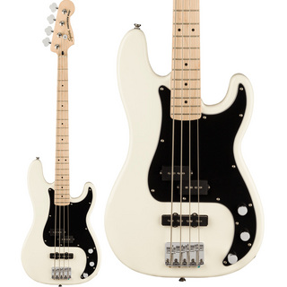 Squier by Fender Affinity Series Precision Bass PJ Maple Fingerboard Black Pickguard Olympic White エレキベース プレ
