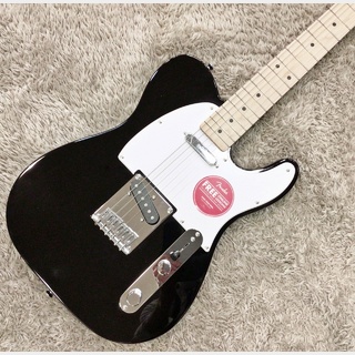 Squier by Fender Sonic Telecaster Black / Maple 【エントリーモデル】