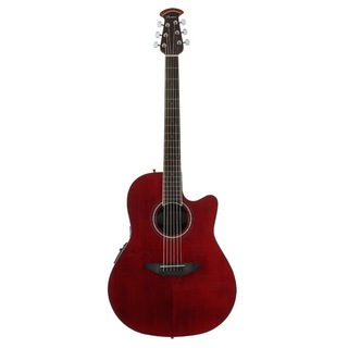 Ovation CS24-RR-G Celebrity Standard Mid Depth Ruby Red エレクトリックアコースティックギター