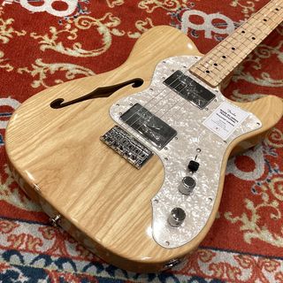 FenderMade in Japan Traditional 70s Telecaster Thinline  Natural【長期展示特価】【現物画像】