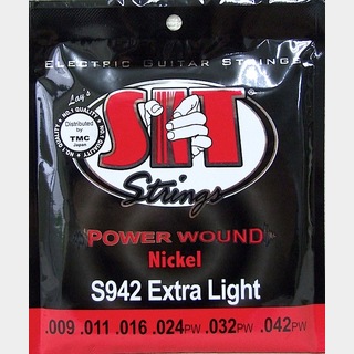 SIT StringsS942 EXTRA LIGHT エレキギター弦×12SET