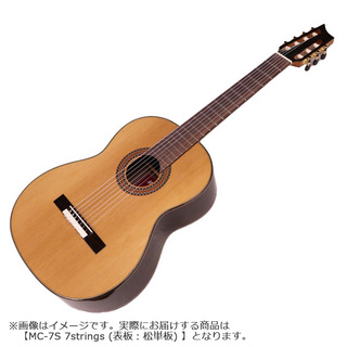 MartinezMC-7S 7strings クラシックギター 7弦ギター 松単板