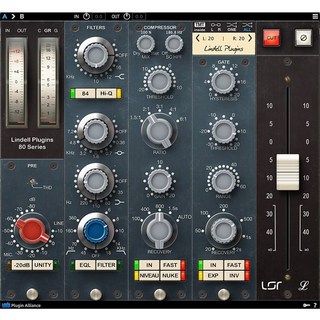 Plugin Alliance Lindell Audio 80 Series(オンライン納品)(代引不可)