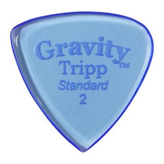 Gravity Guitar Picks GTRS2P Tripp - Standard -［2.0mm, Blue］