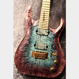 STK Guitars Custom Order STK S1.Carved -Blue Reef- 【Made in Italy】【日本初上陸】【カスタムオーダー品】