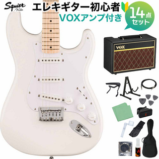 Squier by Fender SONIC STRAT HT AWT エレキギター初心者セット【VOXアンプ付き】