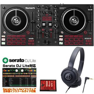 Numark Mixtrack Pro FX + ATH-S100BK ヘッドホン SET 【Serato DJ Lite対応DJコントローラー】