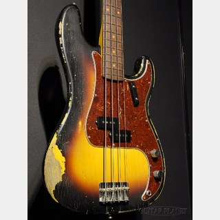 Fender Custom Shop MBS 1963 Precision Bass Relic/Closet Classic HDW -WB3TSB- by Greg Fessler
