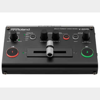 Roland V-02HD ◆ MULTI-FORMAT VIDEO MIXER【ローン分割手数料0%(12回まで)対象商品!】