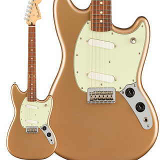 FenderPlayer Mustang PF Firemist Gold エレキギター