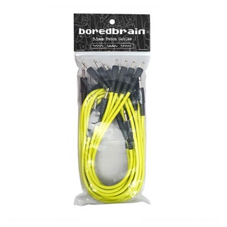 Boredbrain MusicEurorack Patch Cables Essential 12-Pack Nuclear Yellow パッチケーブル 12本パック