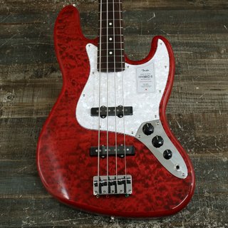 Fender 2024 Collection Made in Japan Hybrid II Jazz Bass QMT Rosewood Fingerboard Red Beryl 【御茶ノ水本店
