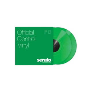 Serato 12 Serato Control Vinyl [Green] 2枚組 セラート コントロール バイナル SCV-PS-GRN-2 (12インチサイズ)