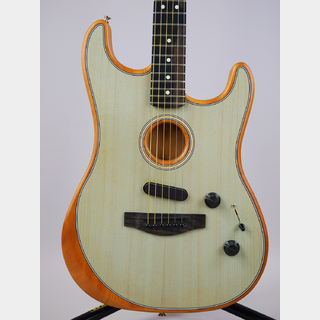 Fender AcousticsAmerican Acoustasonic Stratocaster (Transparent Sonic Blue)