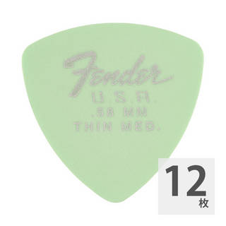 Fender フェンダー 346 Dura-Tone 0.58mm SFG ギターピック 12枚入り